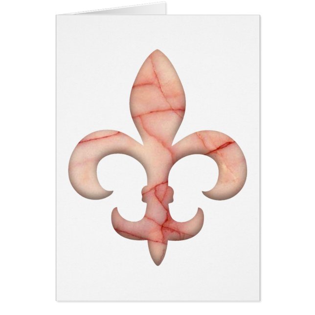 Fleur de lis Faux Stone 3 (Voorkant)