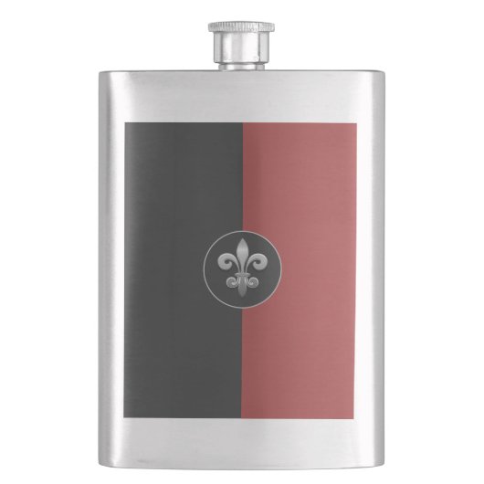 Fleur De Lis Flask Flacon (Voorkant)