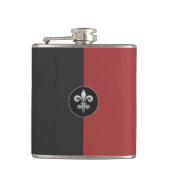 Fleur De Lis Flask Heupfles (Voorkant)