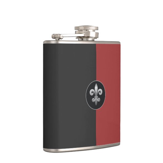 Fleur De Lis Flask Heupfles (Rechts)
