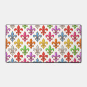 Fleur-de-lis Fleurs Blanc Bold Coloré (Recto)