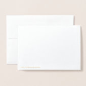 Fleur De Lis Folie Kaarten (Met envelop)