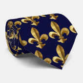 Fleur-de-lis Gold. Stropdas (Opgerold)