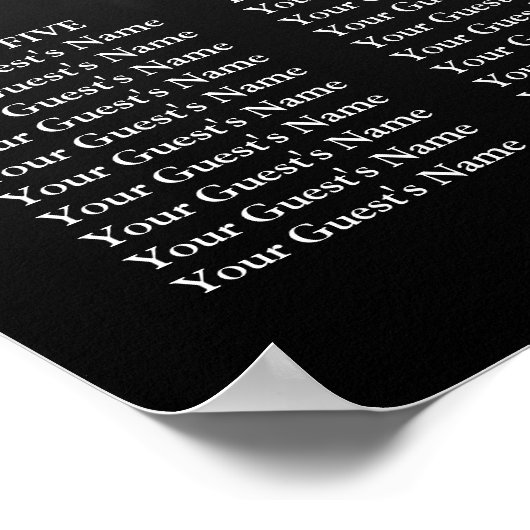 Fleur de Lis Gris Charbon | Tableau de sièges (Coin)