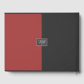 Fleur De Lis Guest Book Gastenboek (Achterkant)