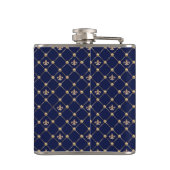 Fleur de Lis Heupfles (Achterkant)