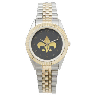 Fleur de Lis Horloge