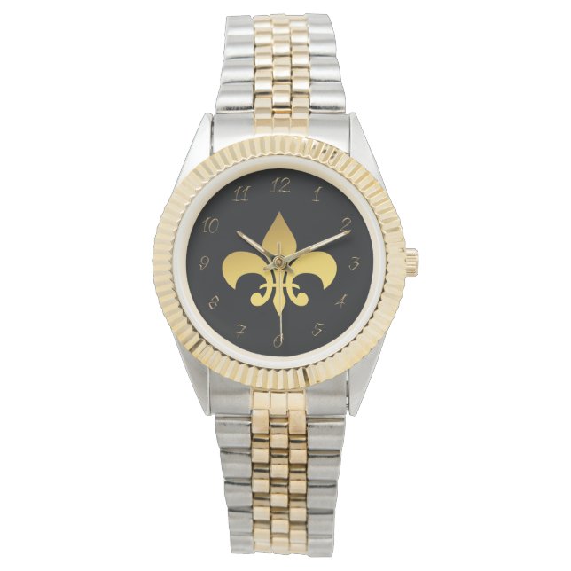 Fleur de Lis Horloge (Voorkant)