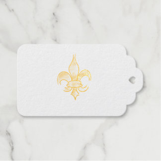 Fleur De Lis Ink Label