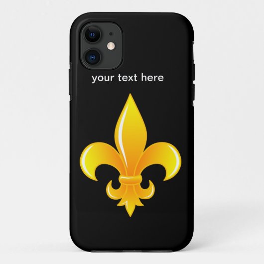 Fleur de lis iPhone 5 hoesje Gift (Achterkant)