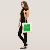 Fleur De Lis Jaune Bordure Épouse Verte Sacs (Devant (modèle))