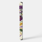 Fleur de lis jaune et vert violet (Côté gauche)