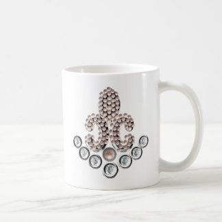 Fleur De Lis-jewelen Koffiemok