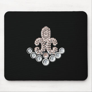 Fleur De Lis-jewelen Muismat