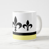 Fleur De Lis Jumbo Mug (Devant droit)