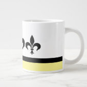Fleur De Lis Jumbo Mug (Droite)