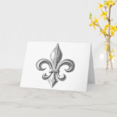 Fleur DE Lis Kaart (Gele Bloem)