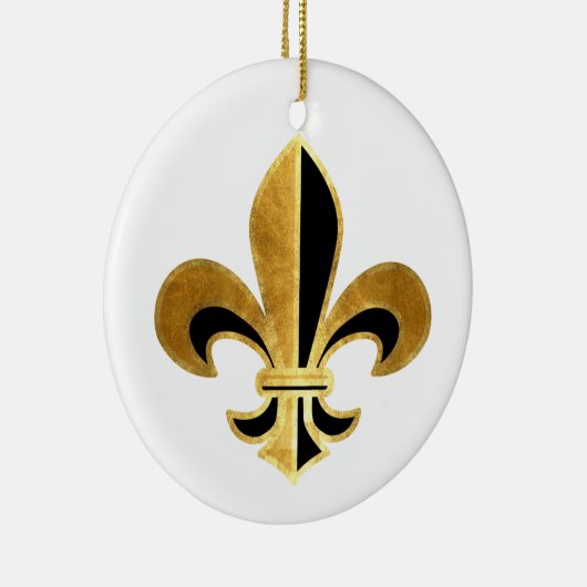 Fleur de lis keramisch ornament (Rechts)