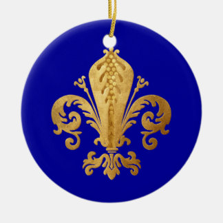 Fleur-de-lis Keramisch Ornament