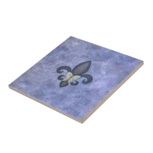 Fleur-DE-Lis Keuken Blauwe Koninklijke Tegeltje