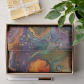 Fleur de Lis Kleurrijke Mardi Gras Tissuepapier (Geschenk)