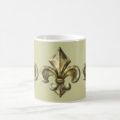 Fleur de lis koffiemok (Center)