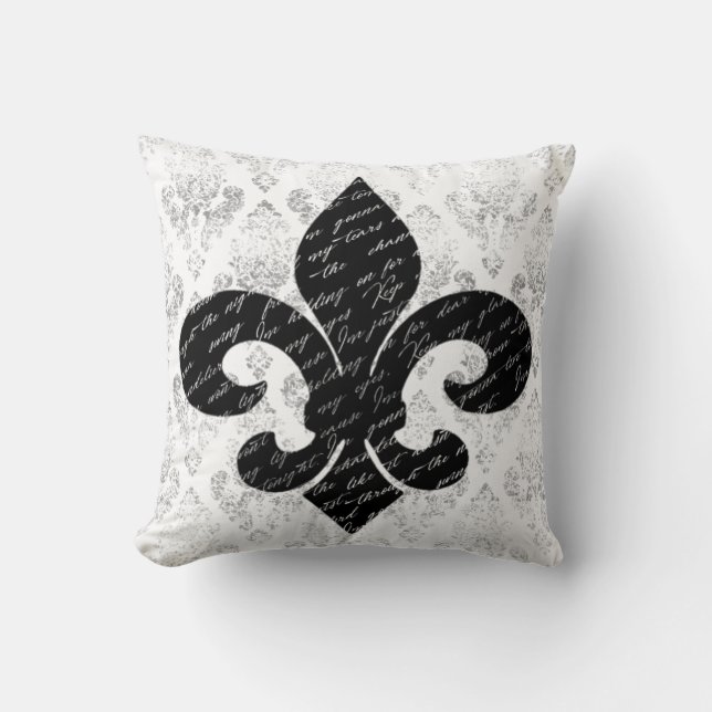 Fleur De Lis Kussen (Voorkant)