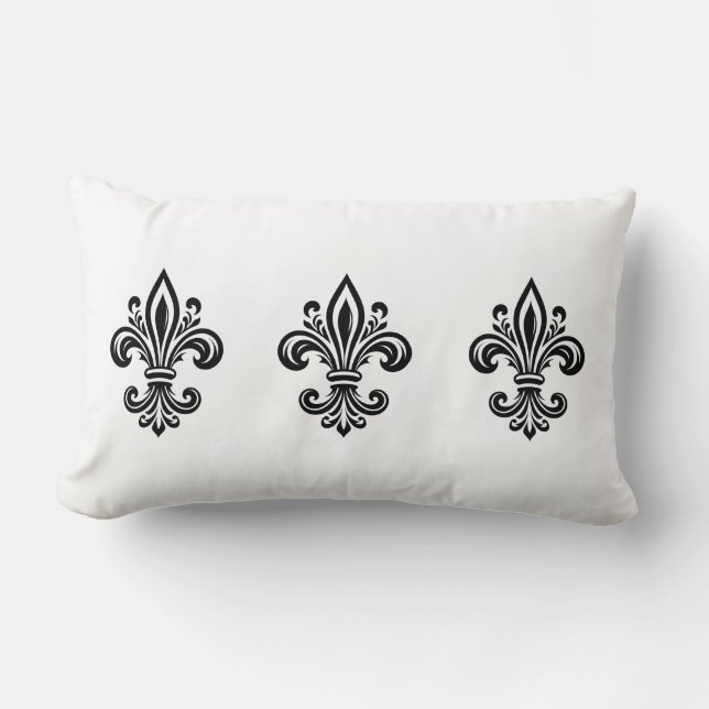 Fleur De Lis Kussen (Voorkant)