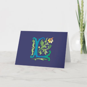 Fleur-De-lis L monogramme