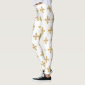 Fleur De Lis Leggings (Gauche)