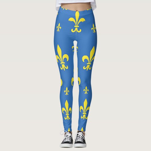 Fleur de Lis Leggings (Voorkant)