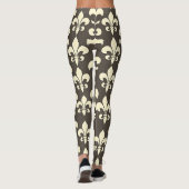 Fleur de Lis Leggings (Dos)