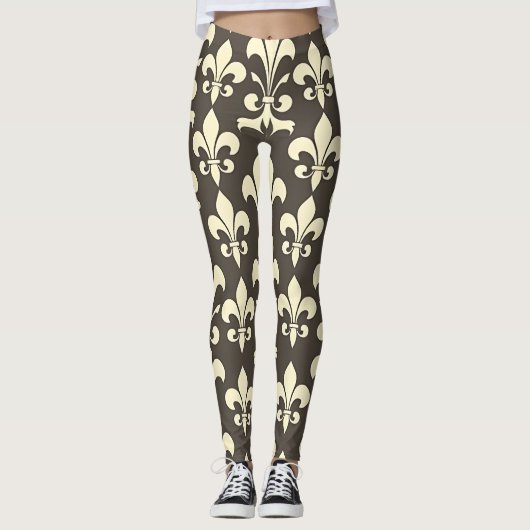 Fleur de Lis Leggings (Devant)