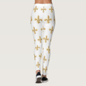 Fleur De Lis-Leggings Leggings (Achterkant)