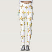 Fleur De Lis-Leggings Leggings (Voorkant)