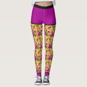Fleur-de-Lis-Leggings Leggings (Voorkant)
