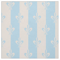 Fleur de Lis Light Blue & Pink Champagne