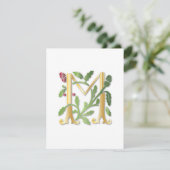 Fleur-de-lis M Monogram Kaart (Staand voorkant)