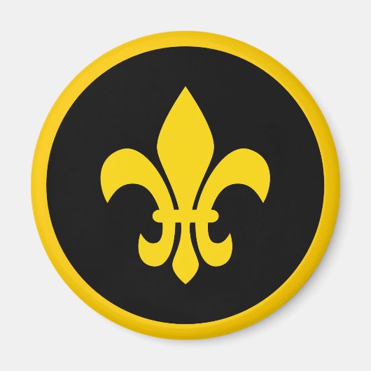 Fleur de Lis Magneet (Voorkant)