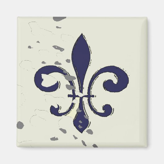 Fleur De Lis Magneet (Voorkant)
