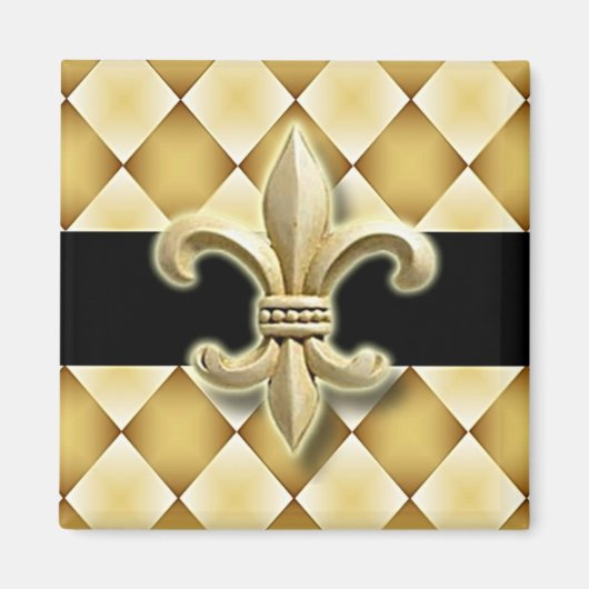 Fleur de Lis magneet (Voorkant)