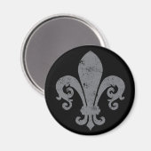 Fleur-de-lis Magneet (Voorkant / Achterkant)