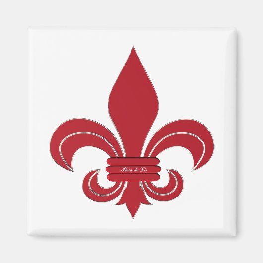 Fleur de Lis Magneet (Voorkant)
