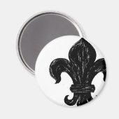 Fleur de lis magneet (Voorkant / Achterkant)