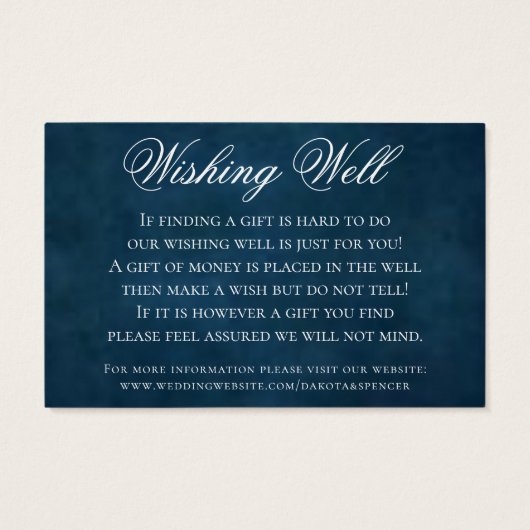 Fleur de Lis Marine Bleu | Puits rustiques (Dos)