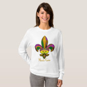 Fleur de lis Mask T-shirt (Voorkant volledig)