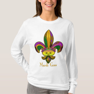 Fleur de lis Mask T-shirt