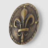Fleur De Lis Medallion Grote Klok (Hoek)