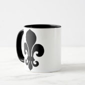 Fleur De Lis Mok (Voorkant links)