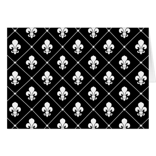 Fleur De Lis Motif (Devant horizontal)